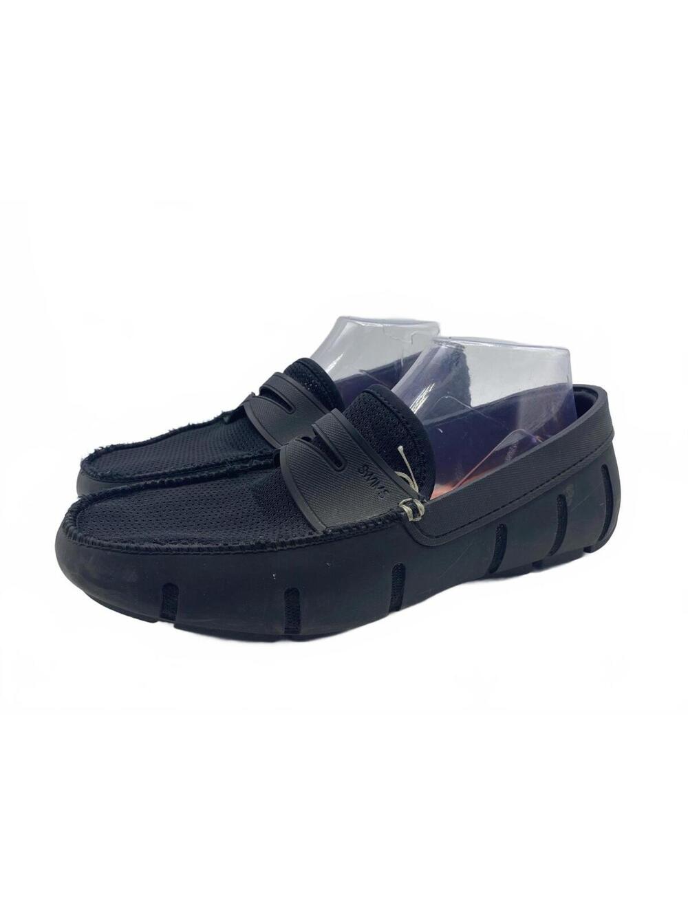 Swims Men's Shoes Size 7 Black Comfort Water Boat Penny Loafers Washable